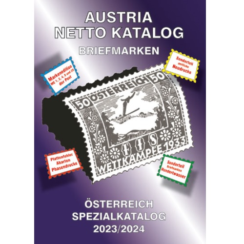 Katalóg známok, Rakúsko 1850-2023
