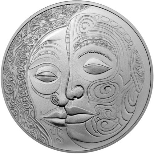 2 Dollars 2023 Niue PROOF like 1 Oz Ag, Maori