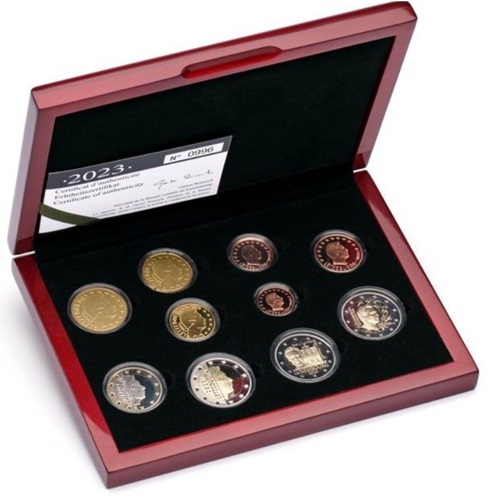 SADA 2023 Luxembursko PROOF (7,88€) značka Mincovňa Kremnica