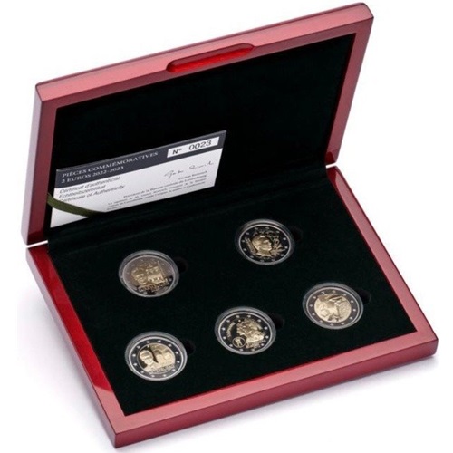 SADA 2022 - 2023 Luxembursko PROOF (10€) značka Mincovňa Kremnica
