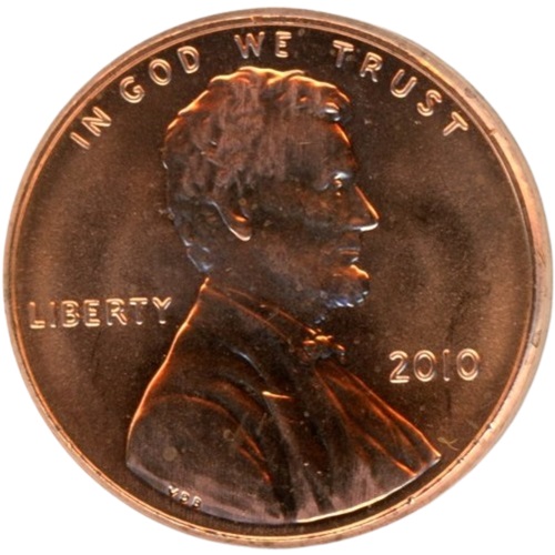 1 cent 2010 P USA UNC, Lincoln