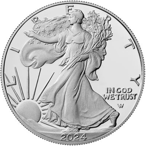 Dollar 2024 USA BU 1 Oz Ag, American Eagle 