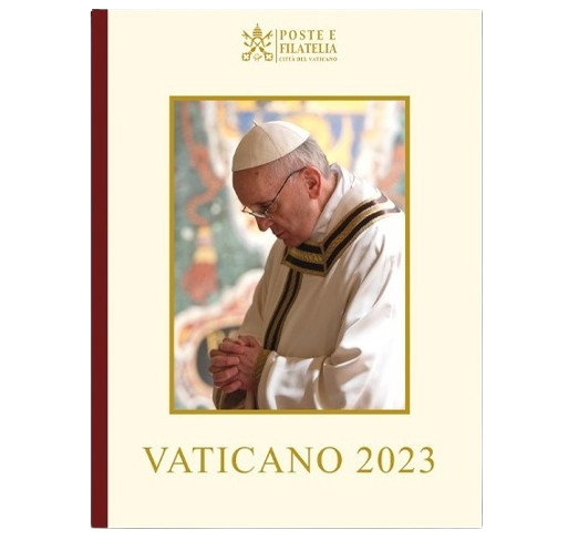 Ročníkový set známok 2023 Vatikán, kniha
