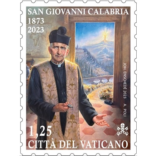 Známka 2023 Vatikán čistá, San Giovanni Calabria