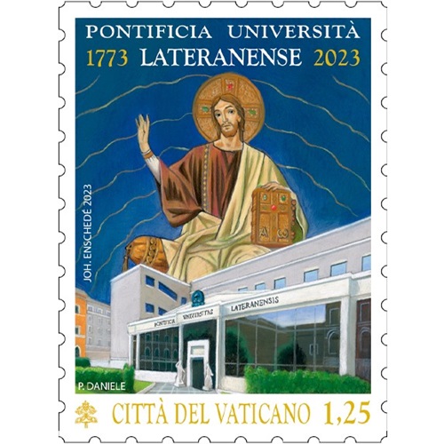 Známka 2023 Vatikán čistá, Pápežská Lateránska univerzita