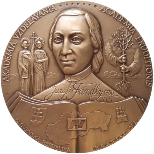 Medaila, Akadémia vzdelávania - Juraj Fándly