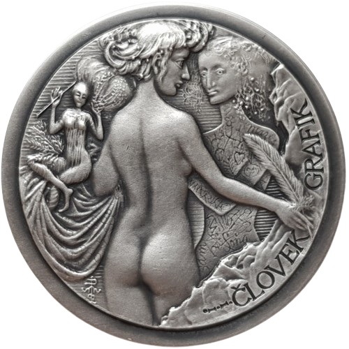 Strieborná medaila, Človek grafik (Homo graphicus) 