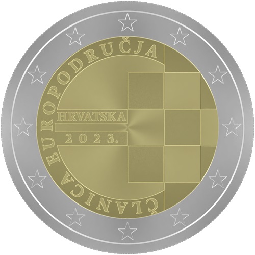 2 euro 2023 Chorvátsko cc. PROOF, Zavedenie eura ako oficiálnej meny