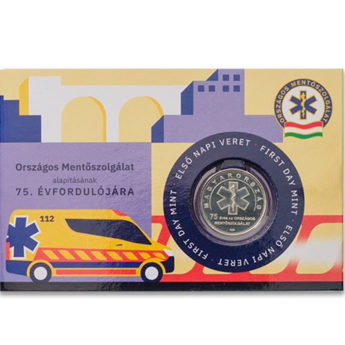 50 Forint 2023 Maďarsko BU karta, Národná záchranná služba