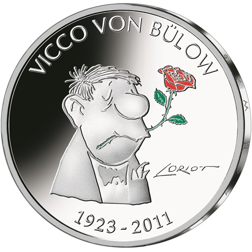 20 euro 2023 A Nemecko UNC farbená Vicco von Bülow