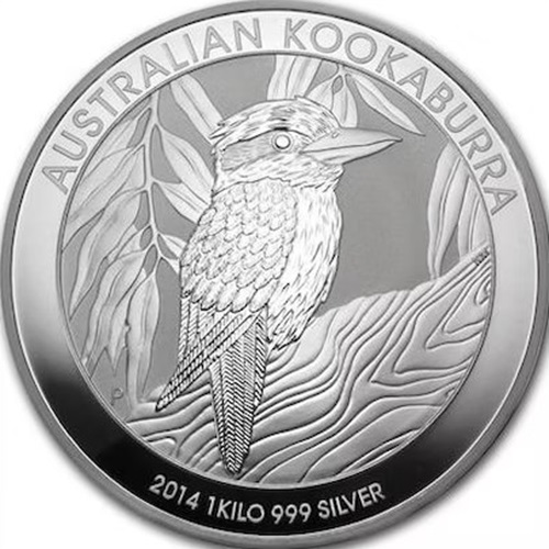 30 Dollars 2014 Austrália BU 1 Kg Ag, Australian Kookaburra