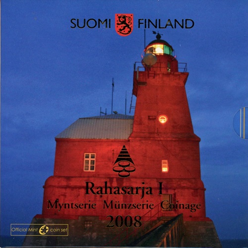 SADA 2008 Fínsko BU Rahasarja I. (3,88€)