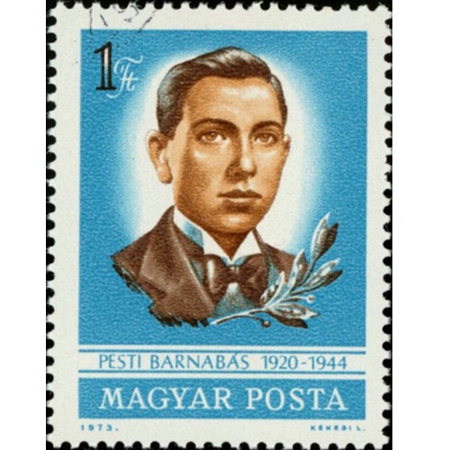 Známka 1973 Maďarsko pečiatkovaná, Barnabas Pesti