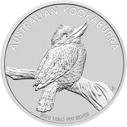 30 Dollars 2010 Austrália BU 1 Kg Ag, Australian Kookaburra