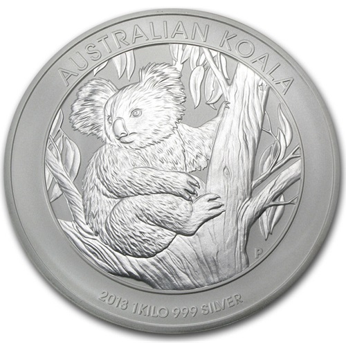 30 Dollars 2013 Austrália BU 1 Kg Ag, Australian Koala
