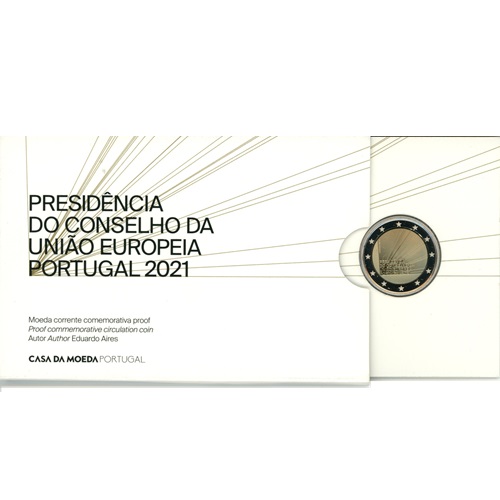 2 euro 2021 Portugalsko cc.PROOF Portugalské predsedníctvo v EU