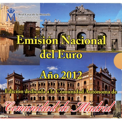 SADA 2012 Španielsko BU, Comunidad de Madrid (7,88€)