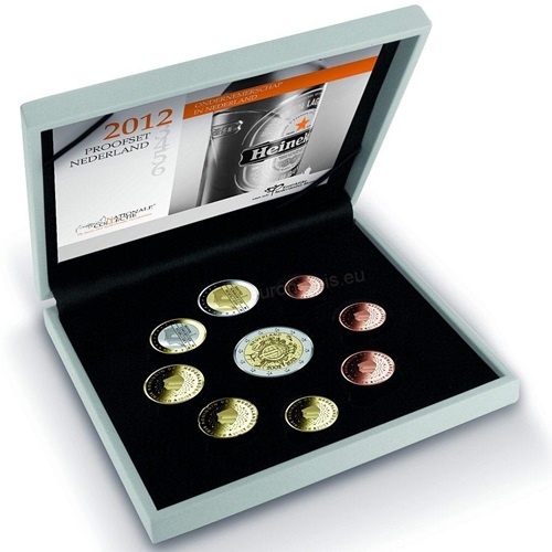 SADA 2012 Holandsko PROOF 10 rokov euro meny (5,88€)