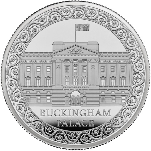 5 Pounds 2024 Anglicko PROOF, Buckingham Palace