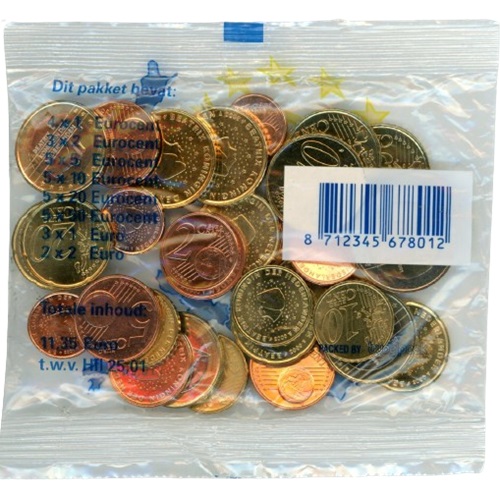 Štartovací balíček Holandsko UNC (11,35€)