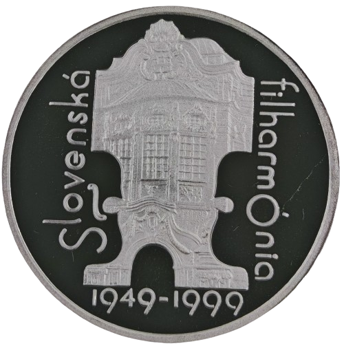 200 korún 1999 Slovensko PROOF, Slovenská filharmónia
