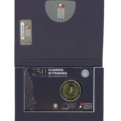 2 euro 2024 Taliansko cc.BU karta, Finančná polícia