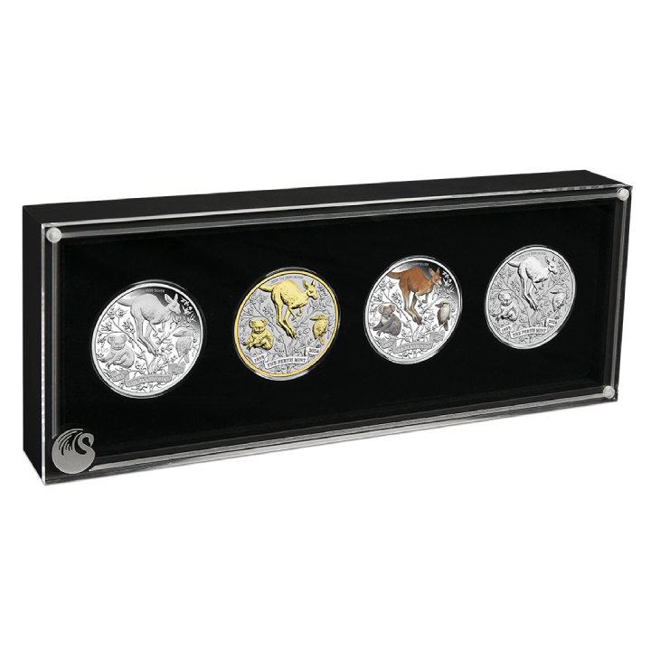 SADA 4 x 1 Dollar 2024 Austrália PROOF 4 x 1 Oz The Perth Mint’s 125th Anniversary