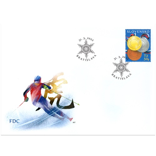 FDC 2022 Slovensko, Športové úspechy (FDC 762)