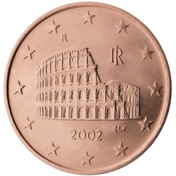 5 cent 2008 Taliansko ob.UNC