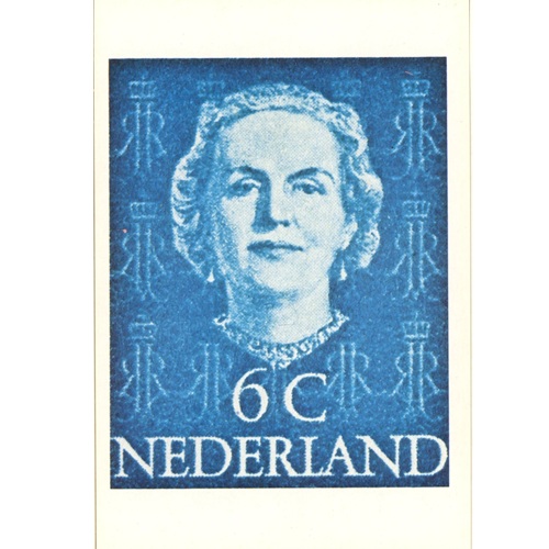 Pohľadnica 1980 Holandsko čistá, Kráľovná Juliana (6 C)