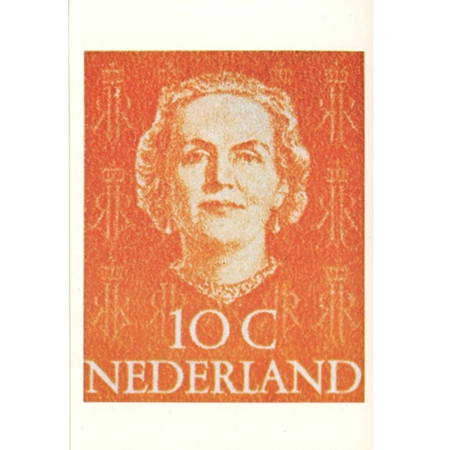 Pohľadnica 1980 Holandsko čistá, Kráľovná Juliana (10 C)