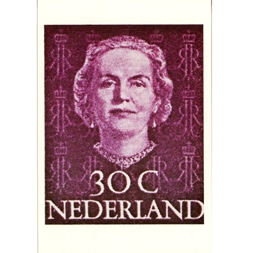 Pohľadnica 1980 Holandsko čistá, Kráľovná Juliana (30 C)