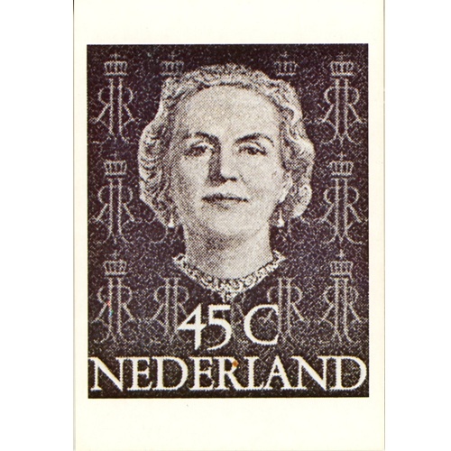 Pohľadnica 1980 Holandsko čistá, Kráľovná Juliana (45 C)
