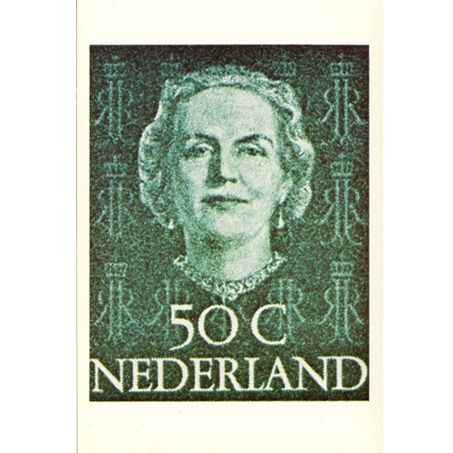 Pohľadnica 1980 Holandsko čistá, Kráľovná Juliana (50 C)