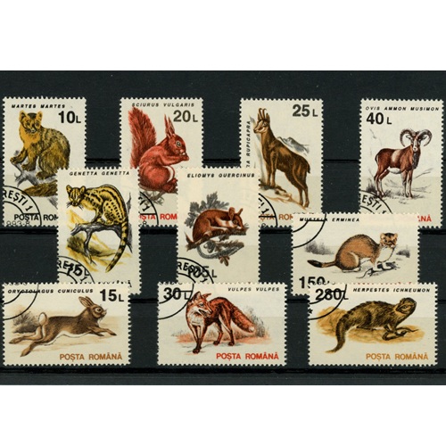 Známky 1993 Rumunsko pečiatkované, Zvieratá