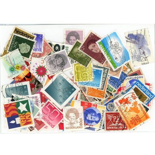 Balíček poštových známok 80 ks Holandsko, pečiatkované 