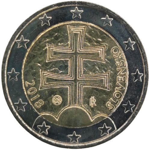 2 euro 2018 Slovensko ob.UNC