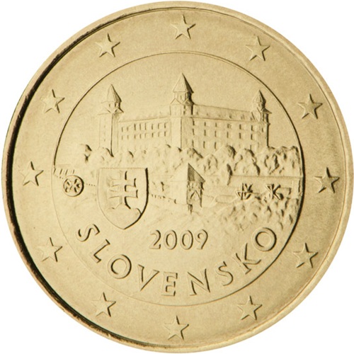 10 cent 2009 Slovensko ob.UNC