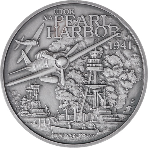 2 Dollars 2025 Niue BU, Útok na Pearl Harbor (1941)