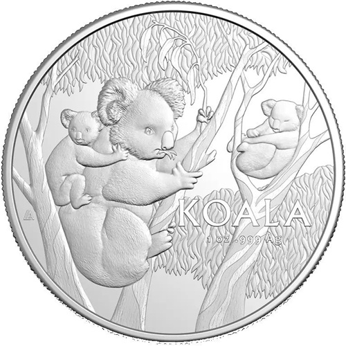 Dollar 2026 Austrália RAM BU 1 Oz Ag, Australian Koala 