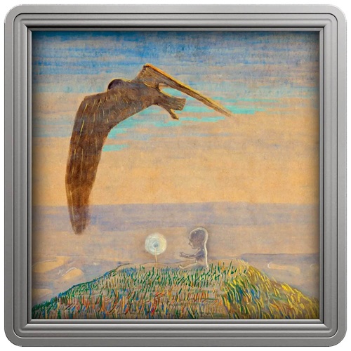 Dollar 2025 Niue PROOF like farbená 1 Oz Ag, Fairy Tale