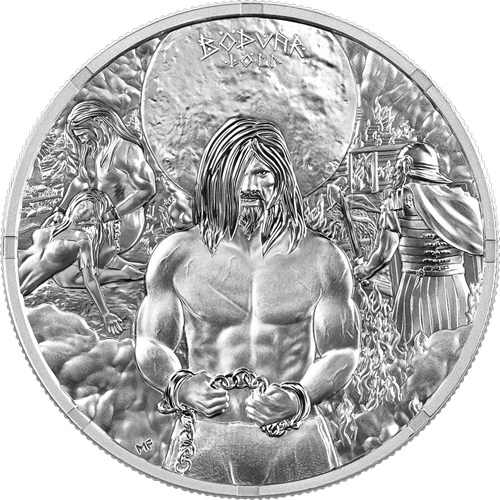 5 Mark 2026 Germania BU 1 Oz Ag, Bodvar Saga - Loss