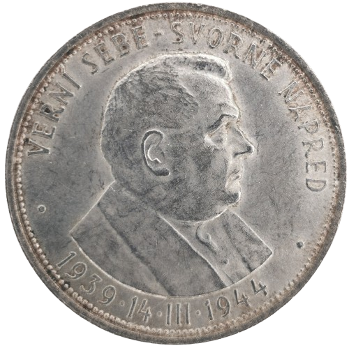 50 Koruna 1944 Slovenský štát, Dr. Jozef Tiso 