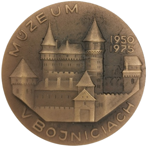 Medaila, 1975 Československo, Múzeum v Bojniciach