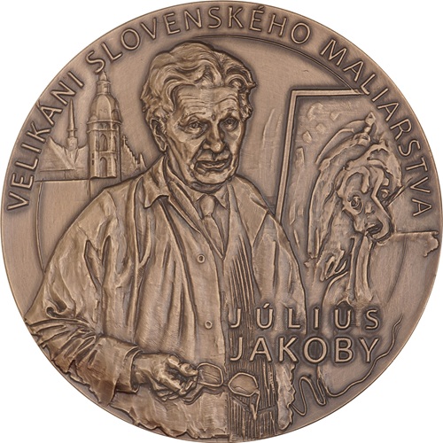 Medaila MS, Velikáni Slovenského maliarstva - Július Jakoby