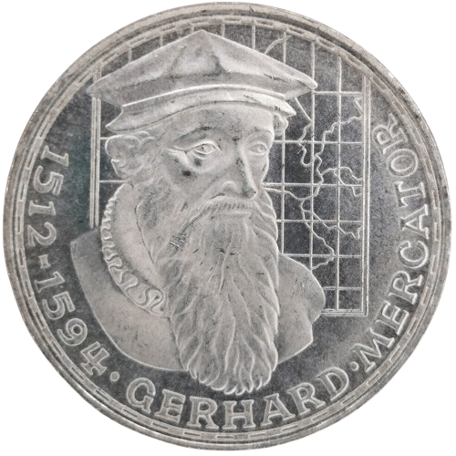 5 Mark 1969 F Nemecko (NSR), Gerardus Mercator