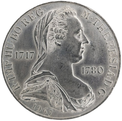 25 Schilling 1967 Rakúsko, Maria Theresia