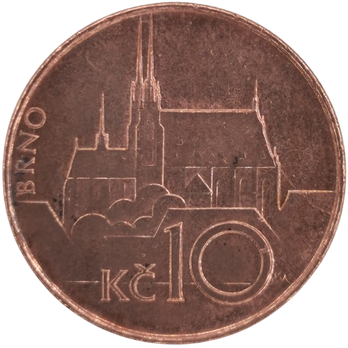 10 Korún 1993 H Česko