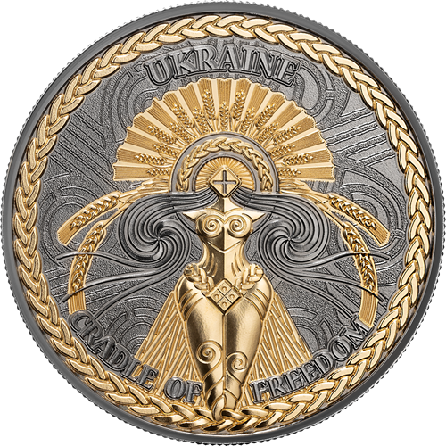 1000 Satoshi 2026 United Crypto States PROOF farbená 1 Oz Ag, Cradle of Freedom