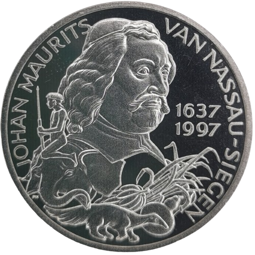 10 ECU 1997 Holandsko, Johan Maurits van Nassau-Sieggen